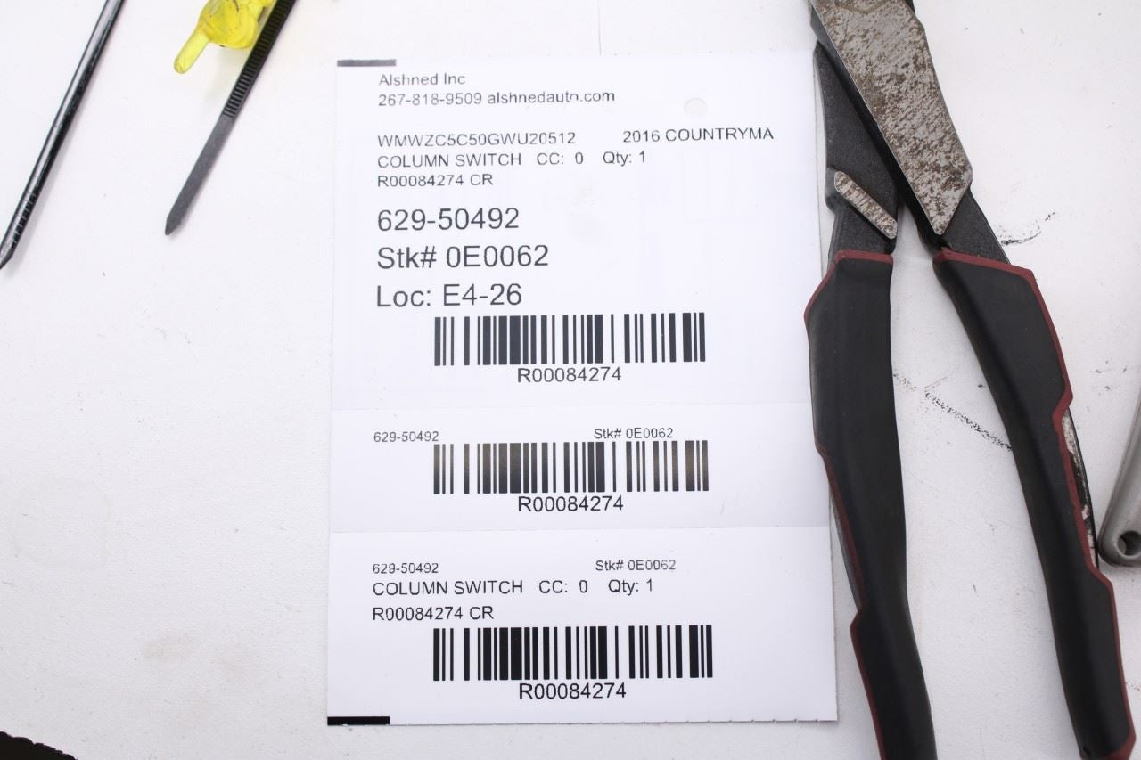 11-16 Mini Countryman Cooper S Steering Column Light Signal Wiper Switch *ReaD*16