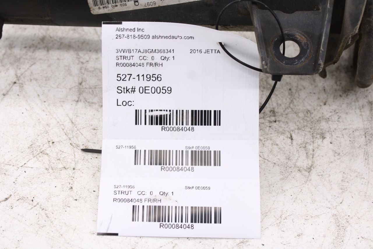 2013-2018 Volkswagen Jetta Sport 1.8L FWD Front Right Side Shock Strut Absorber9