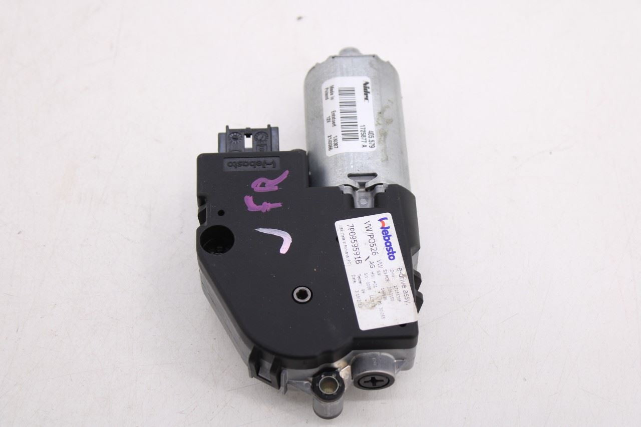 2011-18 Porsche Cayenne S Front and Rear Roof Power Sliding Glass Motor Set of 213