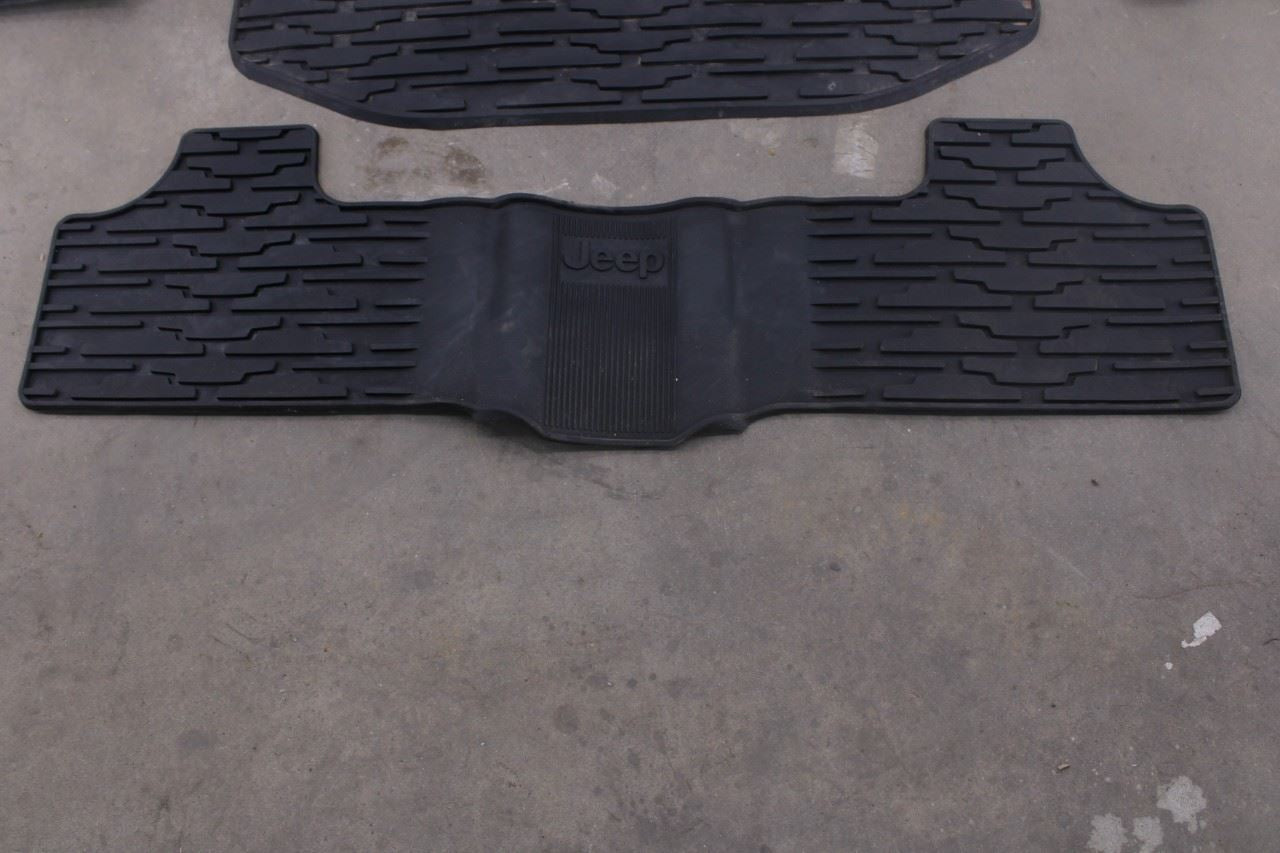 11-21 Jeep Grand Cherokee Front Rear 2nd Row RH LH Side and Cargo Floor Mats Set - Alshned Auto Parts