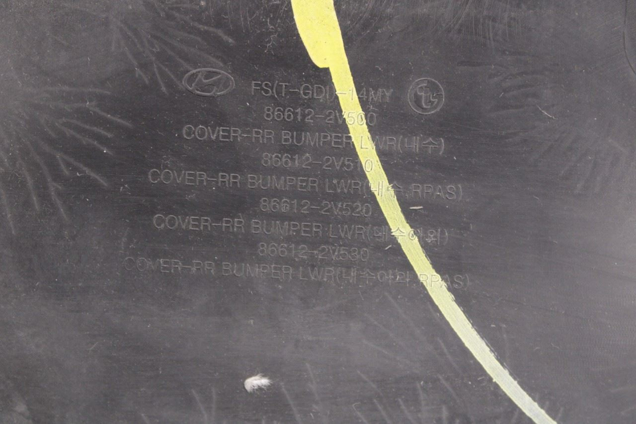 2013-2017 Hyundai Veloster Turbo Rear Bumper Cover 86611-2V500 OEM - Alshned Auto Parts