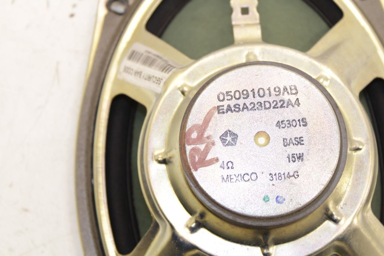 2011-2018 RAM 1500 Big Horn Rear Left and Right Door Audio Speaker 5091019AB OEM - Alshned Auto Parts