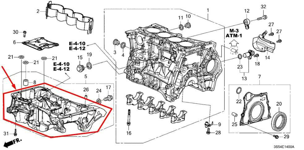 2023-26 Acura Integra A-Spec 1.5L FWD Engine Oil Pan 5K 11200-64A-A00 OEM *ReaD* - Alshned Auto Parts