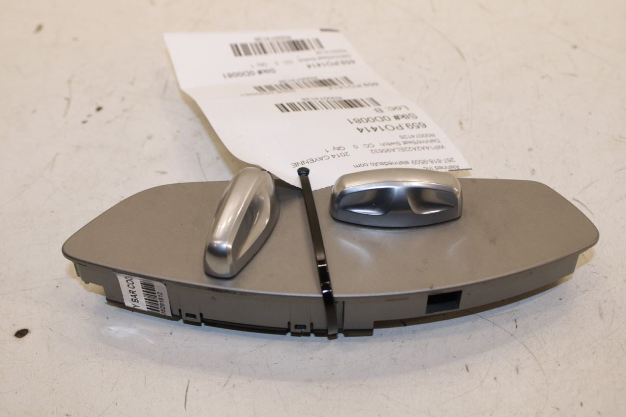 11-18 Porsche Cayenne Platinum FR Left Side Power Seat Adjust Switch 7PP959747N2