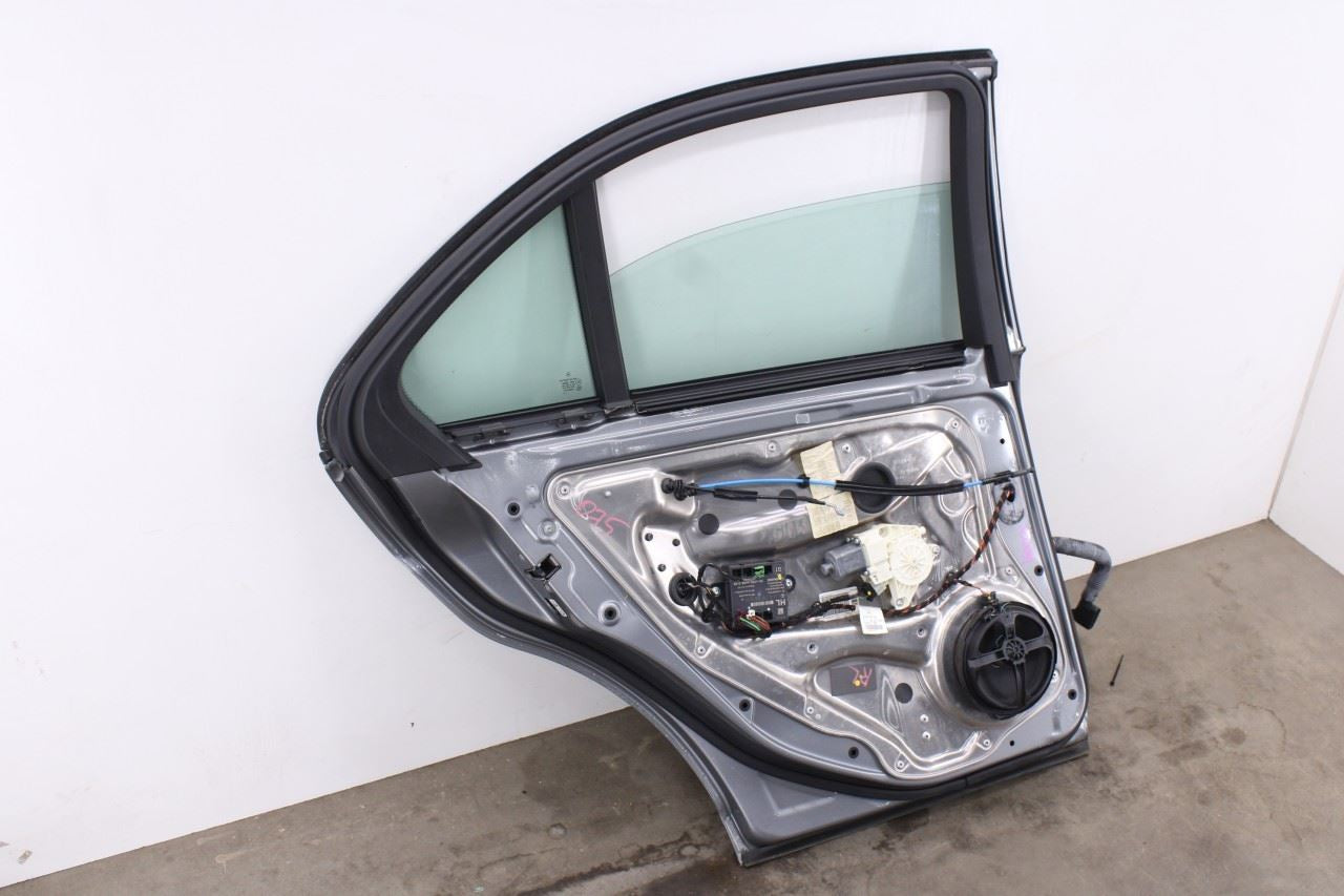 2008-14 Mercedes-Benz C350 Sport Rear Left Side Door Shell Panel w/ Window Glass - Alshned Auto Parts