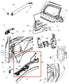 2016-20 Dodge Grand Caravan SXT Rear Left Side Power Sliding Door Track w/ Motor1