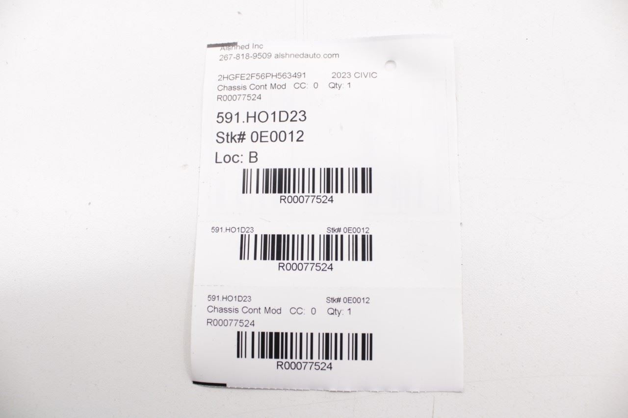 2022-2024 Honda Civic Sport Body Control Module BCM BCU 38800-T20-A320-M1 OEM - Alshned Auto Parts