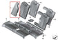 17-20 BMW 430i xDrive AWD Rear Passenger Right Side 2nd Row Seat Bolster Cushion - Alshned Auto Parts