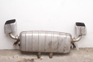 11-18 Porsche Cayenne Platinum Rear Exhaust Muffler w/ Dual Tip 7P5-253-681 OEM