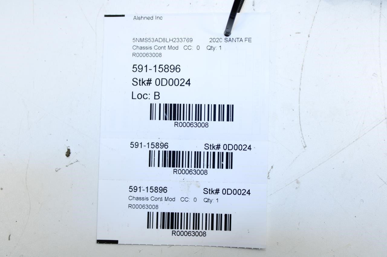 19-2020 Hyundai Santa Fe Limited Surround View Camera Control Module 99960-S2020 - Alshned Auto Parts