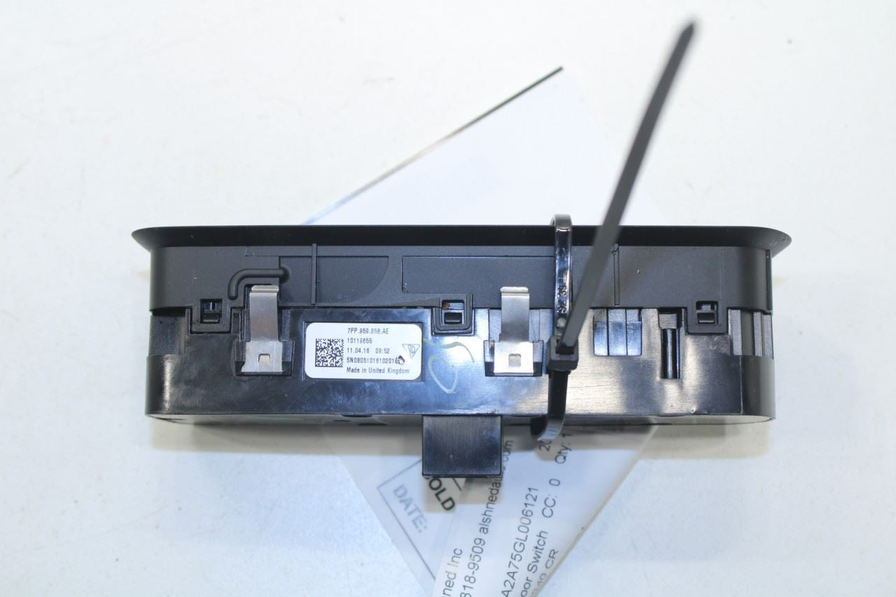 11-2016 Porsche Panamera 4 FR LH Master Power Window Switch 7PP959858AE OEM ReaD - Alshned Auto Parts