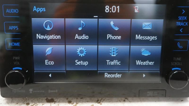2016-19 Toyota Tacoma Panasonic Navigation CD Player Radio Receiver and Display3