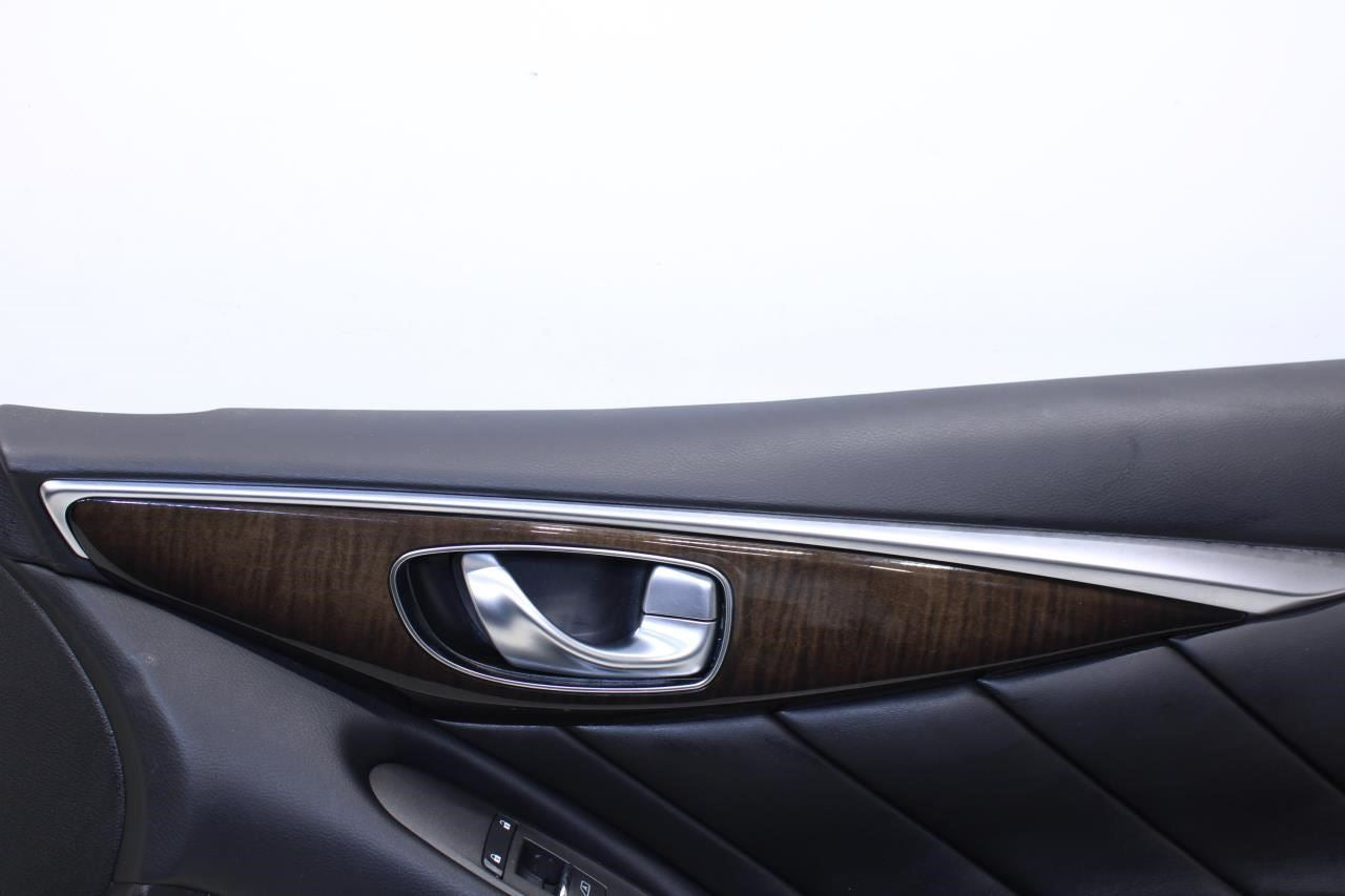2014-21 Infiniti Q50 Luxe RWD Front Right Passenger Door Trim Panel 80900-4HH0A - Alshned Auto Parts