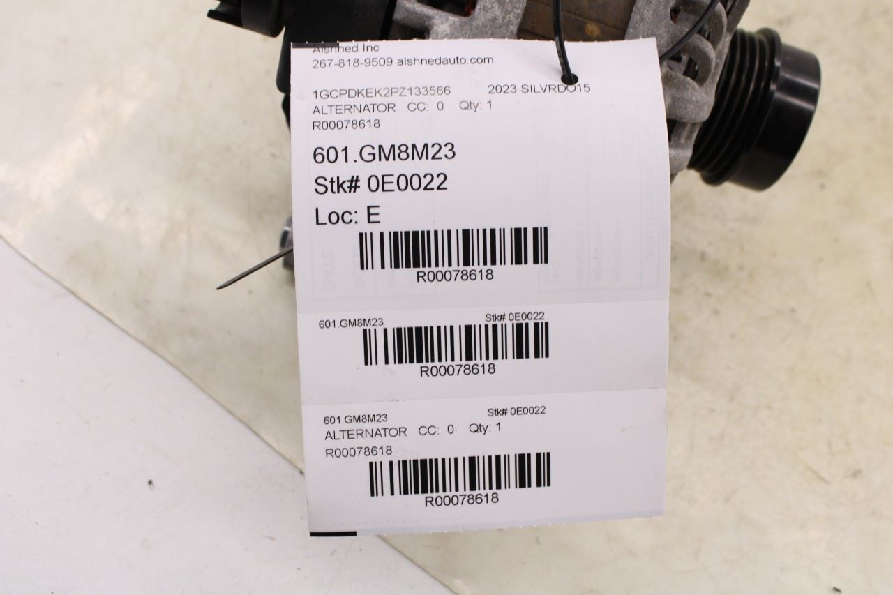 2022-2025 Chevrolet Silverado LT-L 2.7L Engine Alternator Generator 13552639 OEM - Alshned Auto Parts