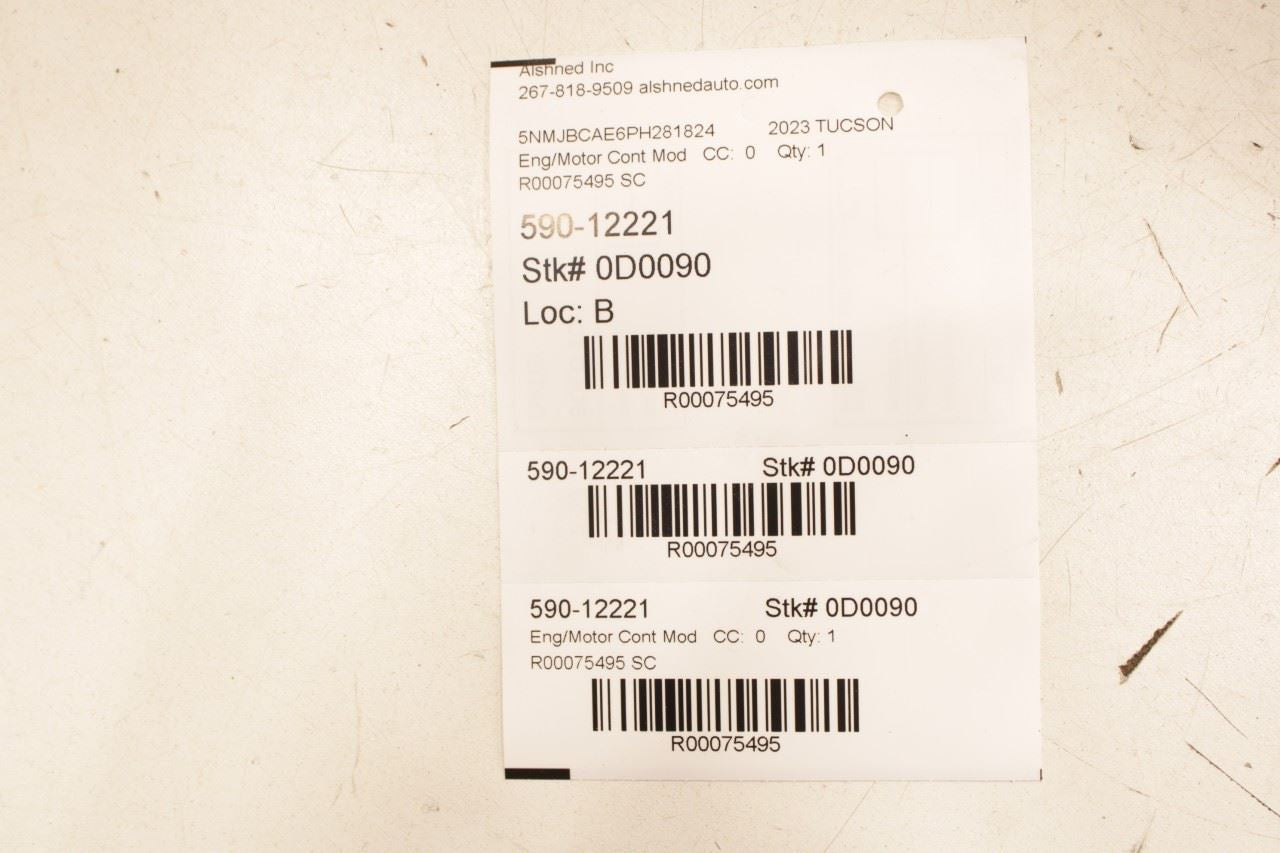 2022-2023 Hyundai Tucson SEL 2.5L Engine Computer Control Module ECM 39110-2S311 - Alshned Auto Parts