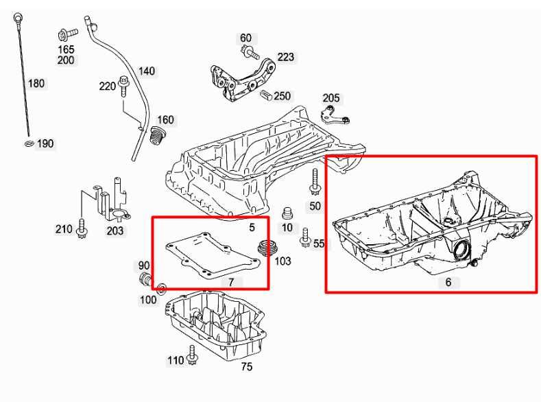 2007-11 Mercedes-Benz S550 5.5L AWD Engine Motor Upper Oil Pan 273-010-01-27 OEM1