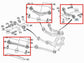 07-17 Mercedes-Benz S550 Rear LH Suspension Control Arm Set 221-350-04-06 *ReaD* - Alshned Auto Parts
