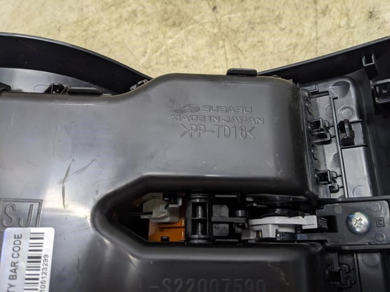 2019-2023 Subaru Forester Center Console Rear Panel w Air Vents 92113SJ130 OEM - Alshned Auto Parts