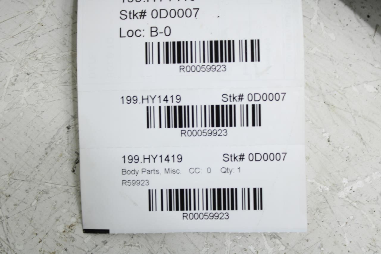 2019-2023 Hyundai Santa Fe Rear Left Side Door Weatherstrip On Body 83110-S2000 - Alshned Auto Parts