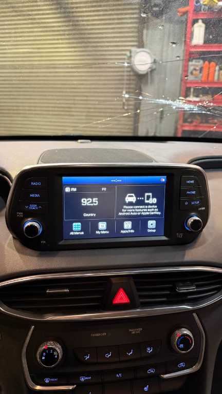19-20 Hyundai Santa Fe SEL Radio Faceplate Control w/ 7.0'' Display and Receiver - Alshned Auto Parts