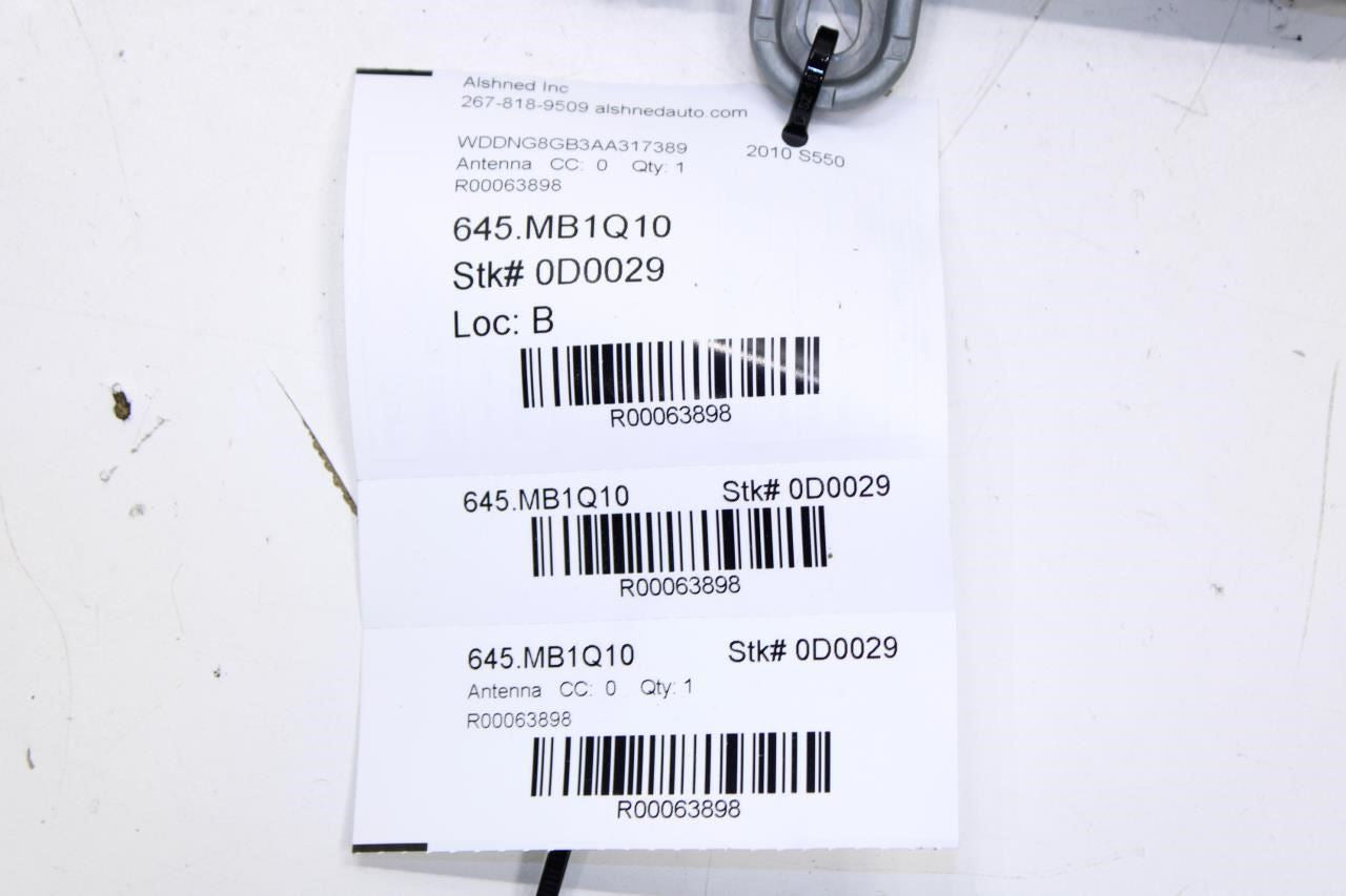 2007-2013 Mercedes-Benz S550 Rear Roof Antenna Amplifier 221-870-47-89 OEM - Alshned Auto Parts