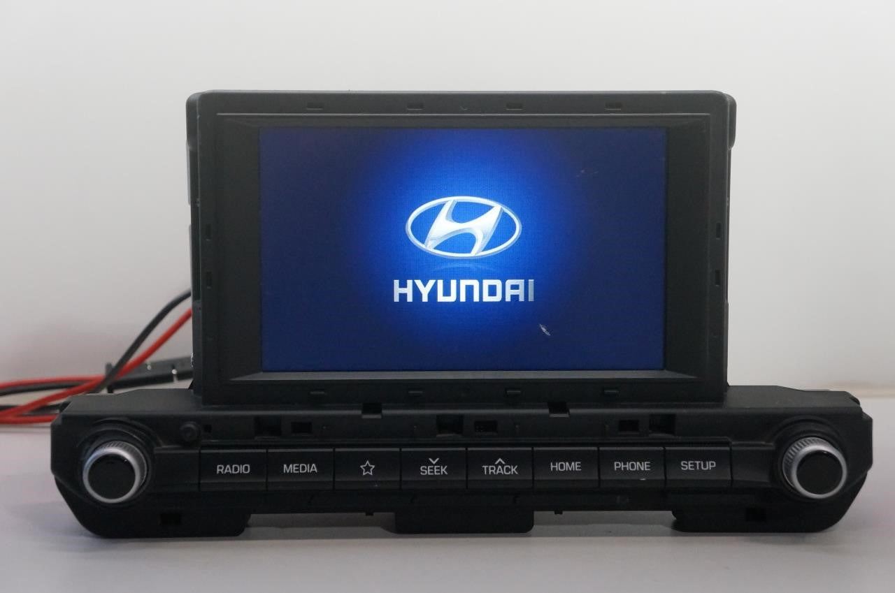 19-20 Hyundai Elantra Radio Faceplate Control w/ Receiver and 7'' Display *ReaD* - Alshned Auto Parts