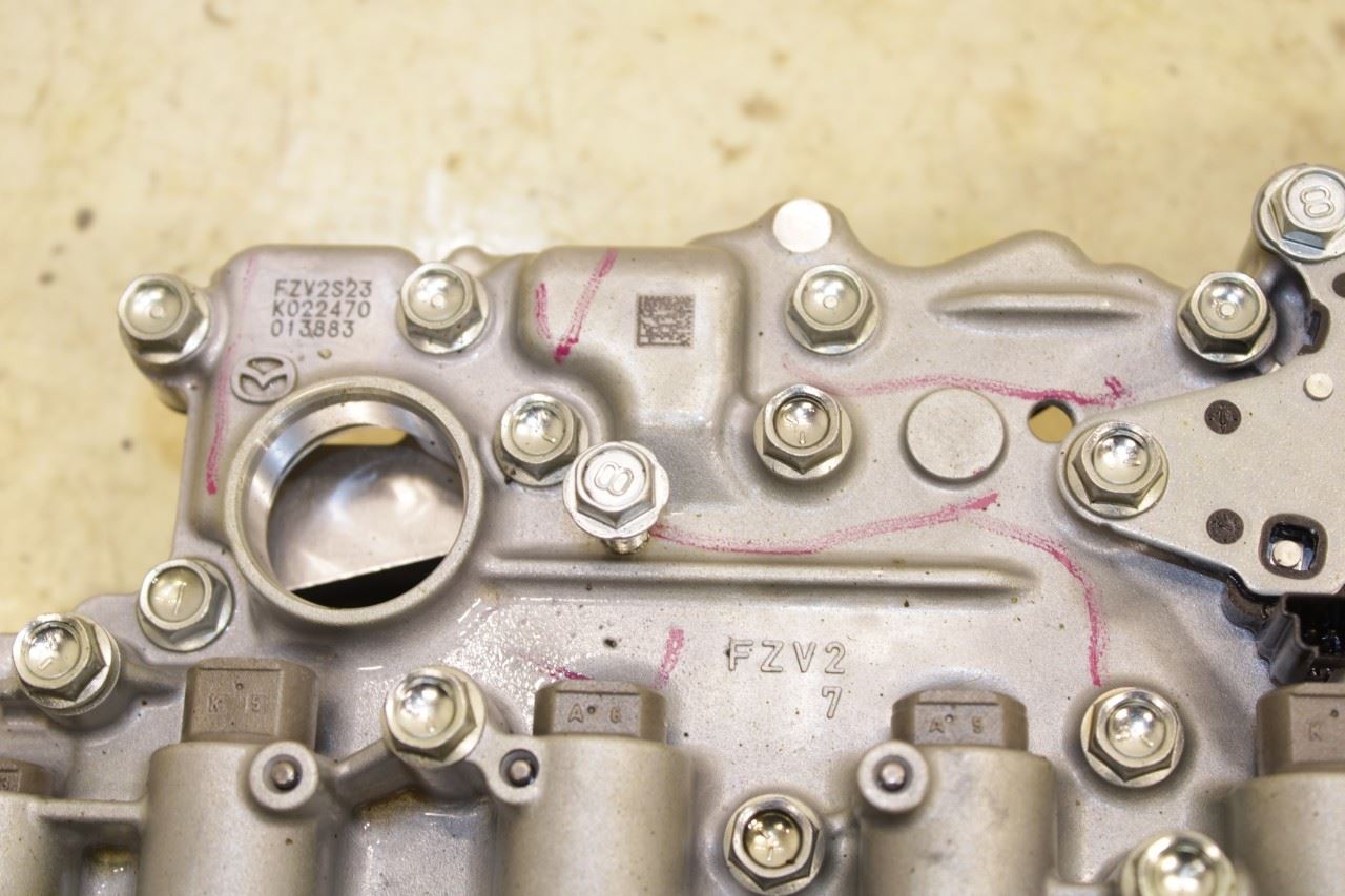 2024-2025 Mazda CX-30 2.5 S 2.5L AWD 6-Spd Automatic Transmission Valve Body 10K - Alshned Auto Parts