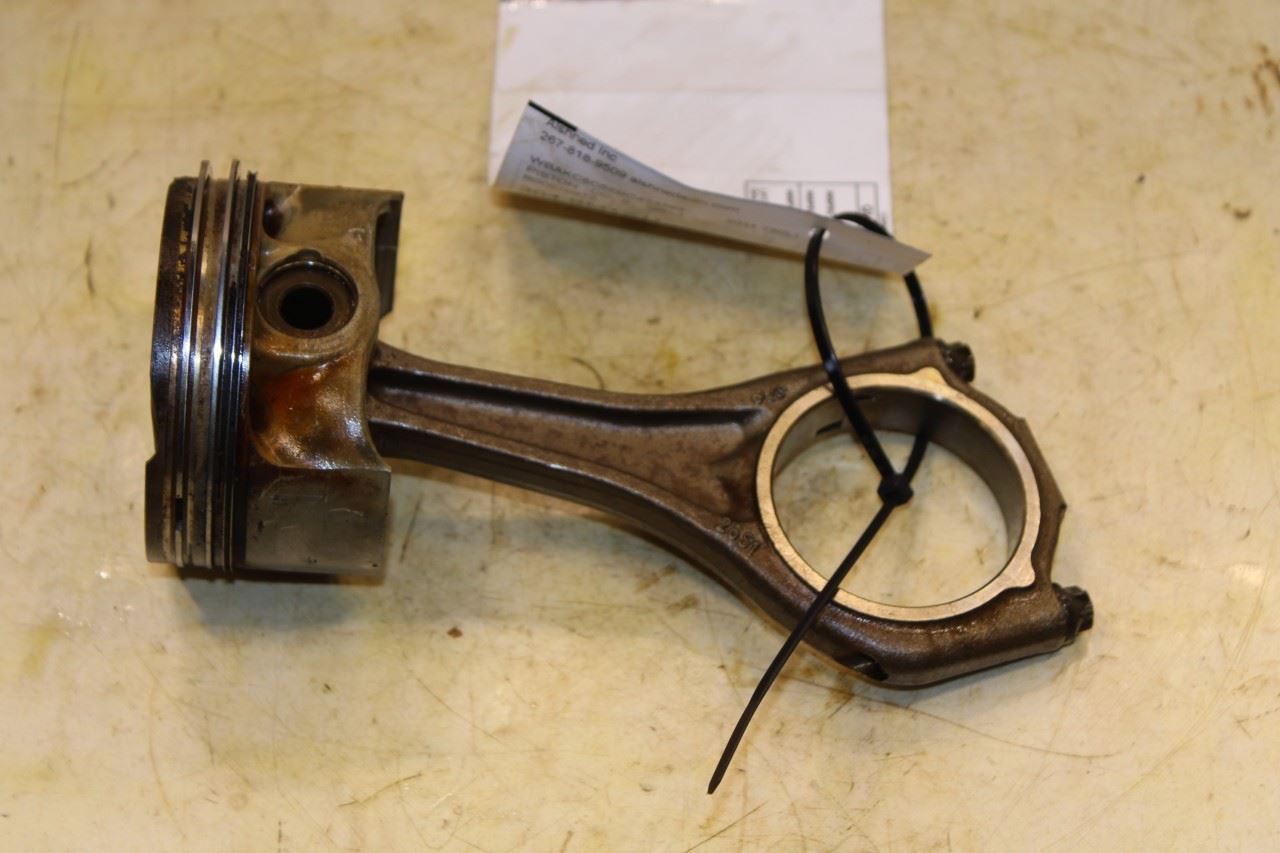 2010-12 BMW 750Li xDrive 4.4L Engine Piston Left 4 w/ Connecting Rod 11257613626 - Alshned Auto Parts