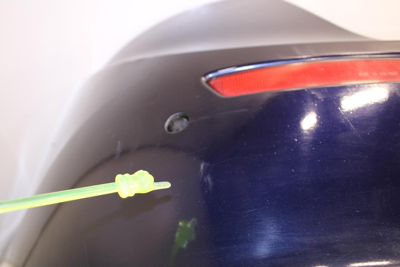 2014-16 Maserati Ghibli Rear Bumper Cover w Reflector Light 673004365 OEM *ReaD* - Alshned Auto Parts