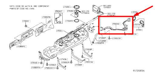 2014-2020 Infiniti QX60 3.5L Fuel Filler Neck Tube Pipe 17221-3JA1B OEM - Alshned Auto Parts