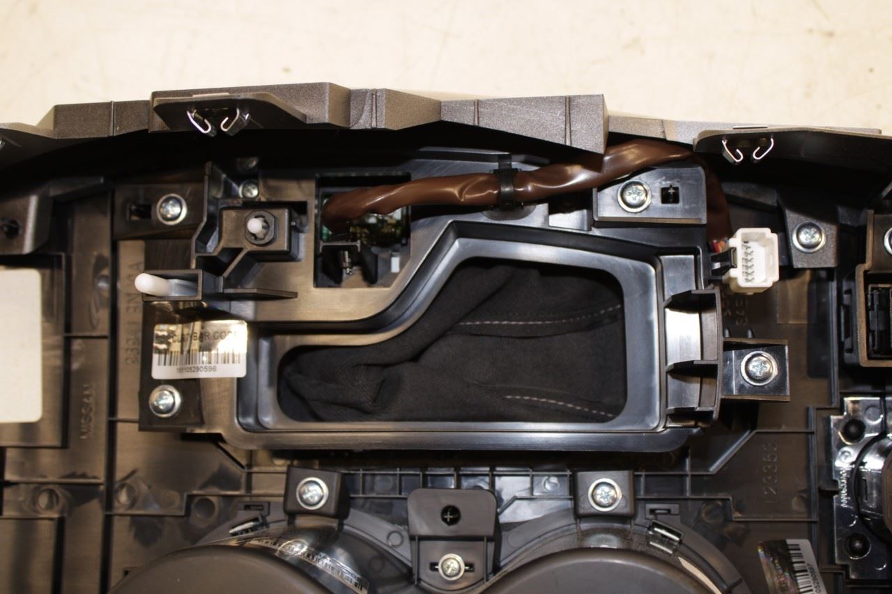16-20 Infiniti QX60 Center Console Shifter Bezel Trim w/ Cup Holder and Switches - Alshned Auto Parts