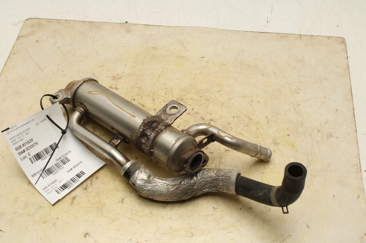 19-23 Kia Forte LXS 2.0L FWD Engine EGR Emission Cooler w/ Hose Pipe 28460-2E920 - Alshned Auto Parts