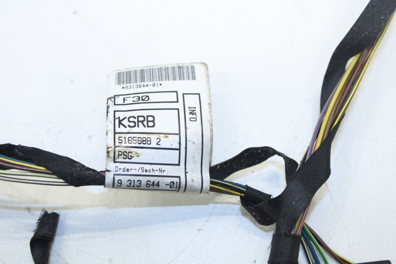 2013-2016 BMW 328i xDrive SULEV Front Right Side Door Wire Harness 9313644 OEM - Alshned Auto Parts