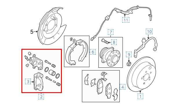 15-21 Subaru WRX Premium Rear Right and Left Side Brake Disc Caliper 26692YC000 - Alshned Auto Parts