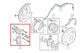 15-21 Subaru WRX Premium Rear Right and Left Side Brake Disc Caliper 26692YC000 - Alshned Auto Parts