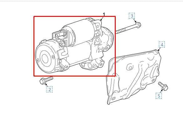 2017-2019 GMC Acadia SLT-1 3.6L Engine Starter Motor 12667974 OEM - Alshned Auto Parts