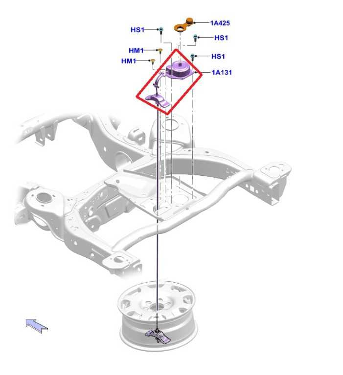 03-26 Ford Expedition MAX XLT Spare Wheel Tire Carrier Hoist Winch 7L14-1A131-AC - Alshned Auto Parts