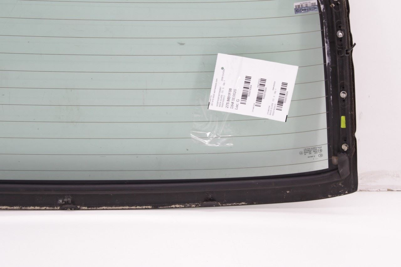 2006-09 Mercedes-Benz CLK 350 Convertible Top Rear Back Glass 2097700173 *ReaD* - Alshned Auto Parts