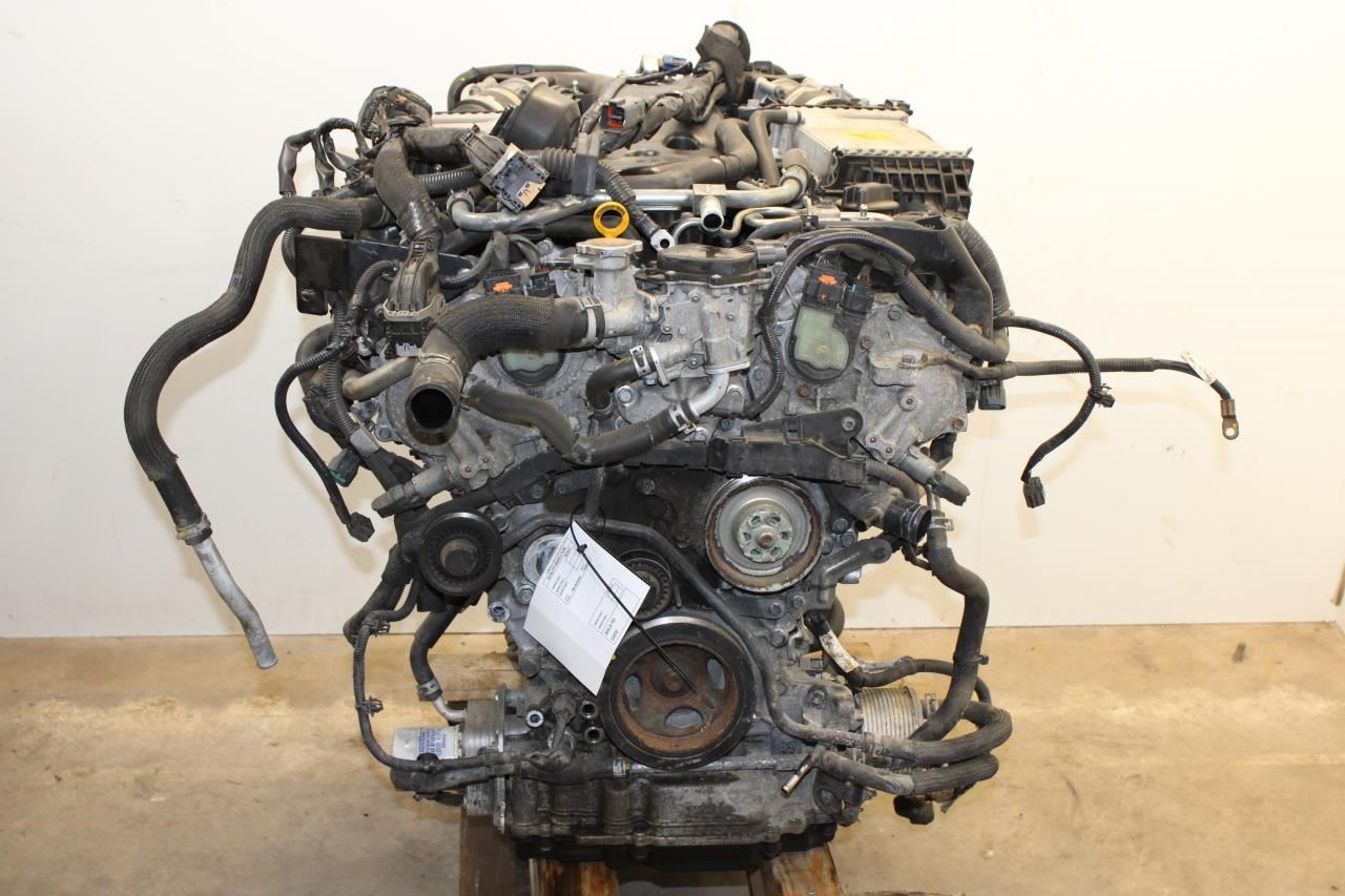 17-23 Infiniti Q50 Luxe RWD 3L Engine Motor VIN E 4th digit VR30DDTT 300HP 111K - Alshned Auto Parts