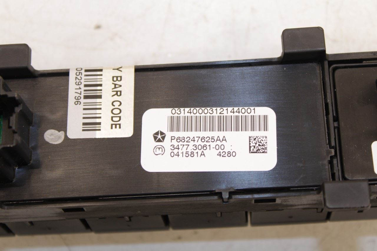 201520 Ram 1500 Big Horn Instrument Panel Traction Tow Haul Heat Seats Switches - Alshned Auto Parts