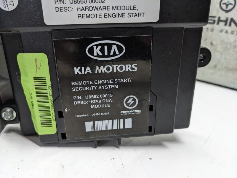 2013 Kia Soul Remote Engine Start Control Module U8562-00015 OEM - Alshned Auto Parts