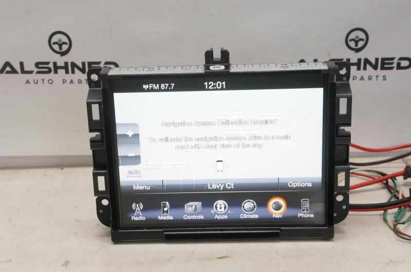 2015 Jeep Grand Cherokee 8.4'' Display Uconnect Navi Radio Receiver 68238619AE - Alshned Auto Parts