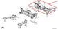 2023-2026 Acura Integra A-Spec FWD Rear Crossmember Subframe 50300-TBC-A01 OEM - Alshned Auto Parts