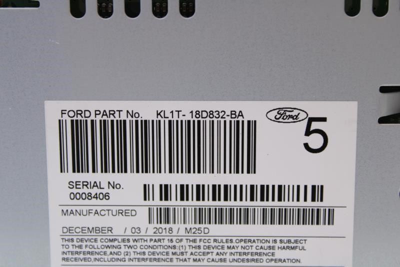2019 Ford Expedition Clarion Audio Radio Receiver KL1T-18D832-BA OEM6