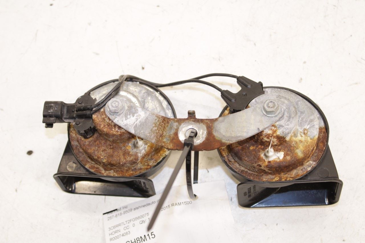 2014-2017 RAM 1500 Big Horn High and Low Note Horn w/ Bracket 68306481AB OEM - Alshned Auto Parts