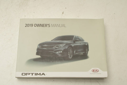 2019 Kia Optima LX Owners Manual Set with Case R71390 - Alshned Auto Parts