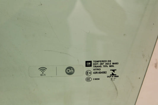 2019-2025 Chevrolet Blazer 2LT Front Left Driver Side Door Window Glass 84955047 - Alshned Auto Parts