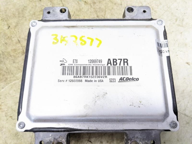 2012-2016 Chevrolet Cruze Engine Computer Control Module ECU ECM 12669749 OEM - Alshned Auto Parts