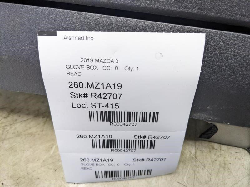 2019-2023 Mazda 3 Glove Box Storage Compartment BDGF-64161 OEM *ReaD* - Alshned Auto Parts