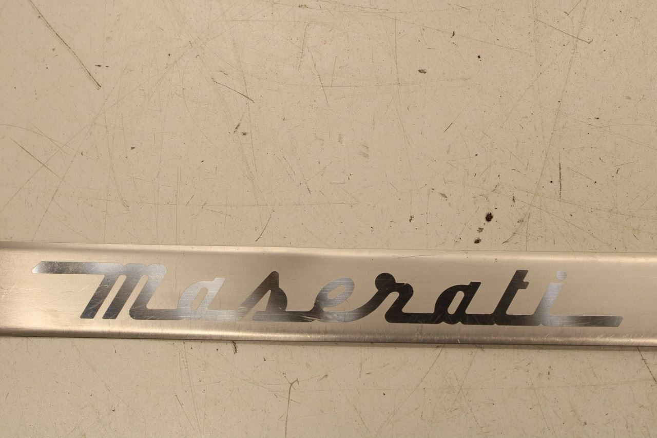 2014-17 Maserati Ghibli S Q4 Front Right and Left Door Step Sill Plate Trim Pair - Alshned Auto Parts